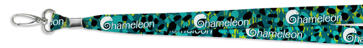Custom Event Lanyard - Dye-Sub 1" Width