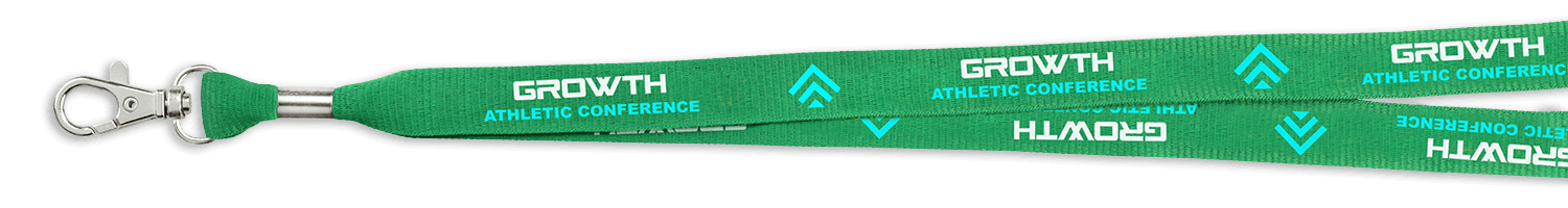 Custom Event Lanyard - Silk Screen 3/4" Width
