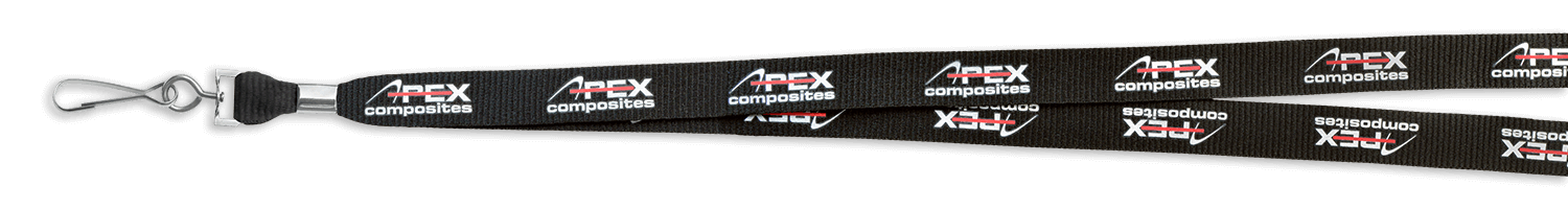 Custom Event Lanyard - Silk Screen 5/8" Width