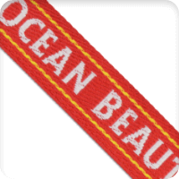 Event Lanyards - Woven Imprint Method